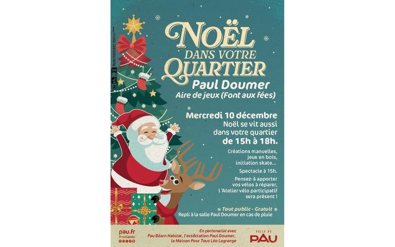 Noël à Pau : Quartier Paul Doumer