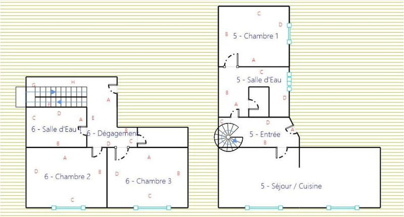Appartement - 70 m² - 4 pièces