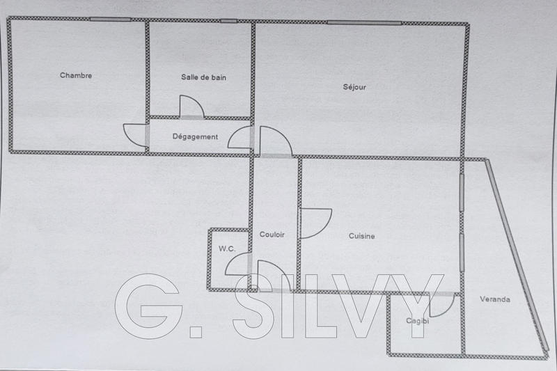 Appartement - 42 m² - 3 pièces