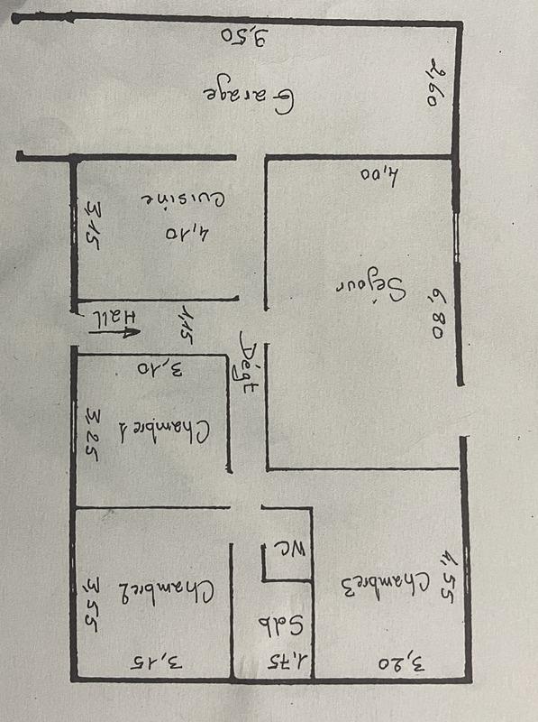 Maison - 91 m² - 4 pièces