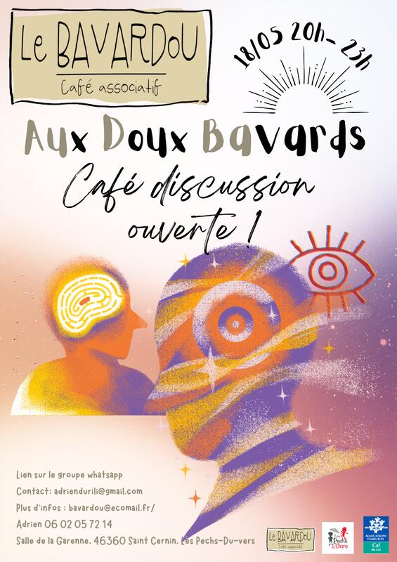 Aux Doux Bavards, café discussion
