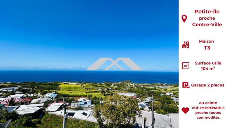 Maison - 104 m² - 4 pièces