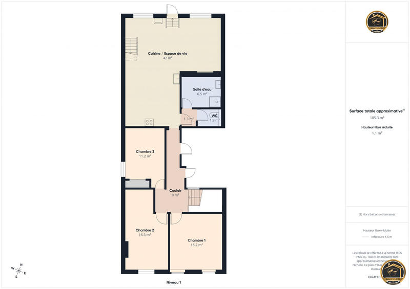 Maison - 170 m² - 5 pièces