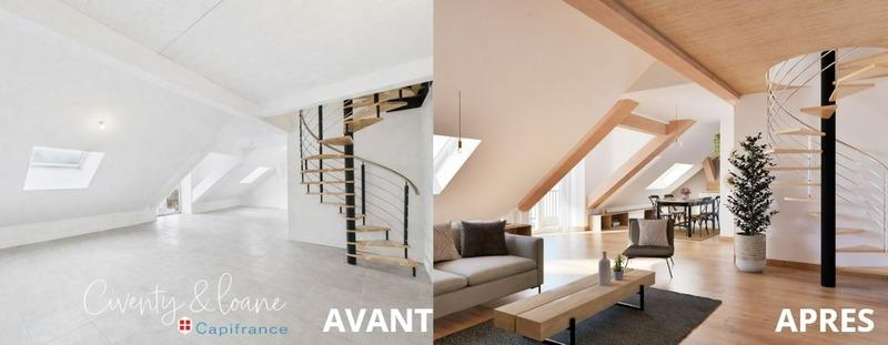 Duplex - 93 m² - 5 pièces