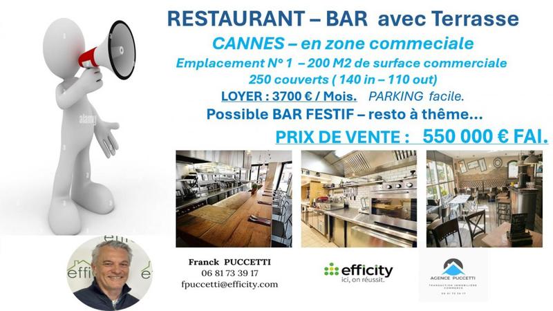 Fonds de commerce - 200 m²