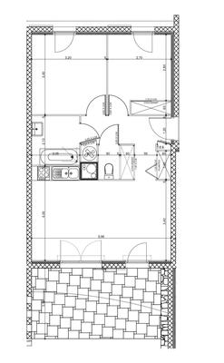 Villa - 55 m² - 3 pièces