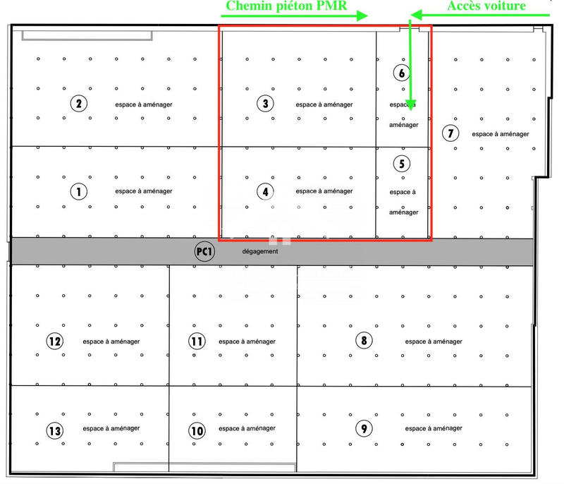 Loft - 722 m² - 19 pièces