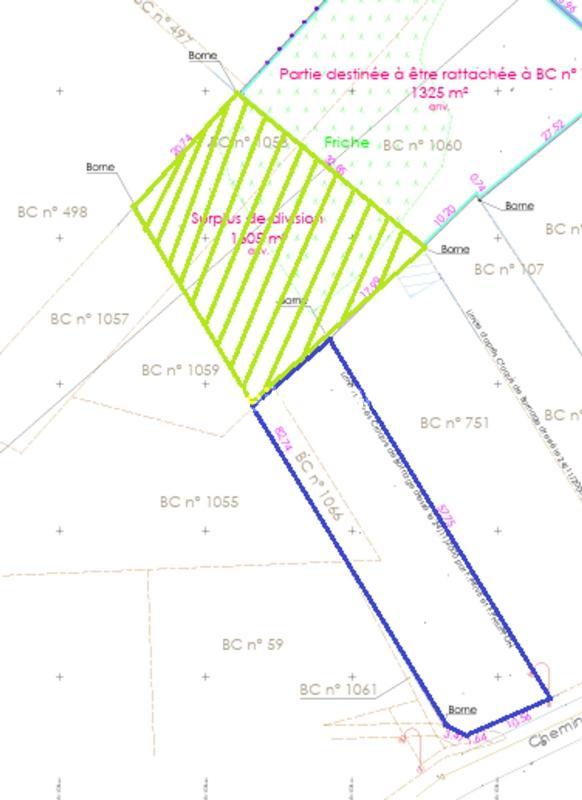 Terrain constructible - 1 600 m²
