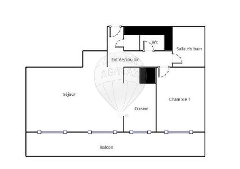 Appartement - 49 m² - 2 pièces
