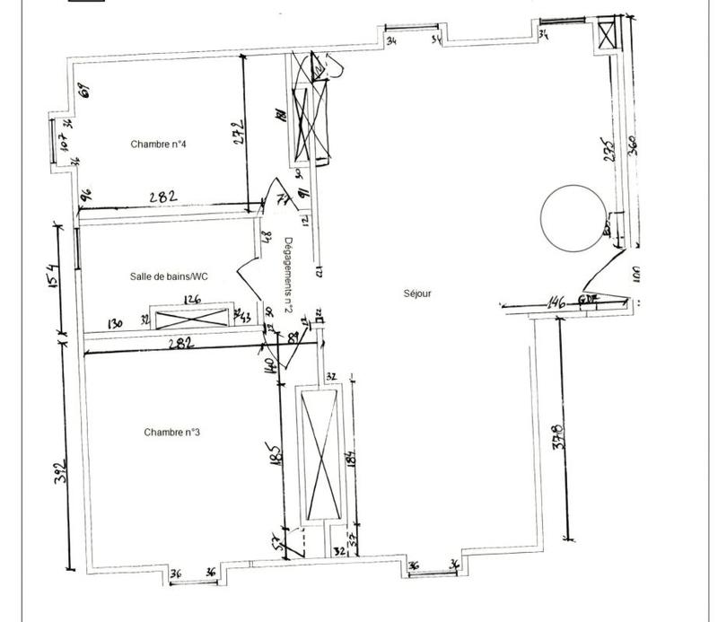 Appartement - 125 m² - 6 pièces
