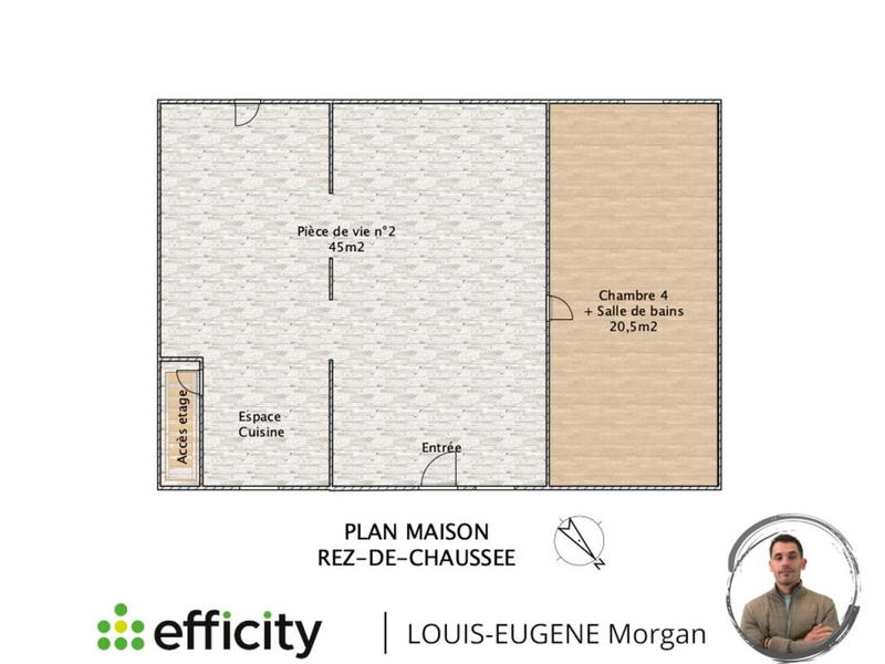 Maison - 132 m² - 6 pièces