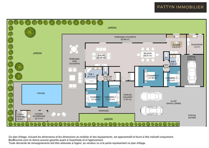 Maison - 159 m² - 7 pièces