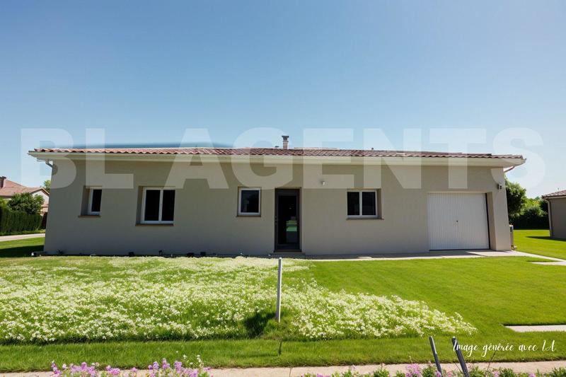 Maison contemporaine - 99 m² - 4 pièces