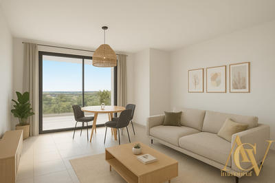 Appartement - 61 m² - 3 pièces