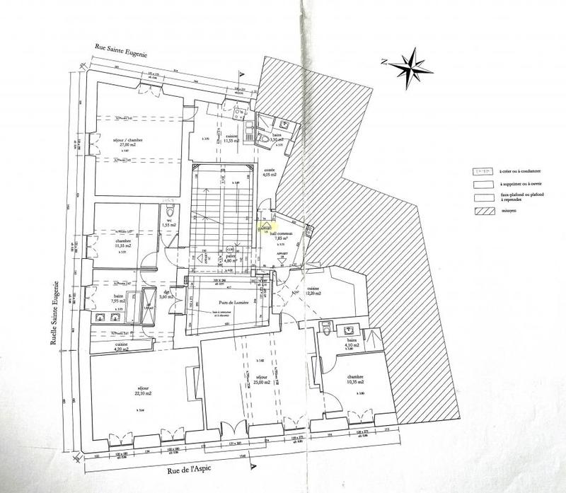 Appartement - 43 m² - 1 pièce