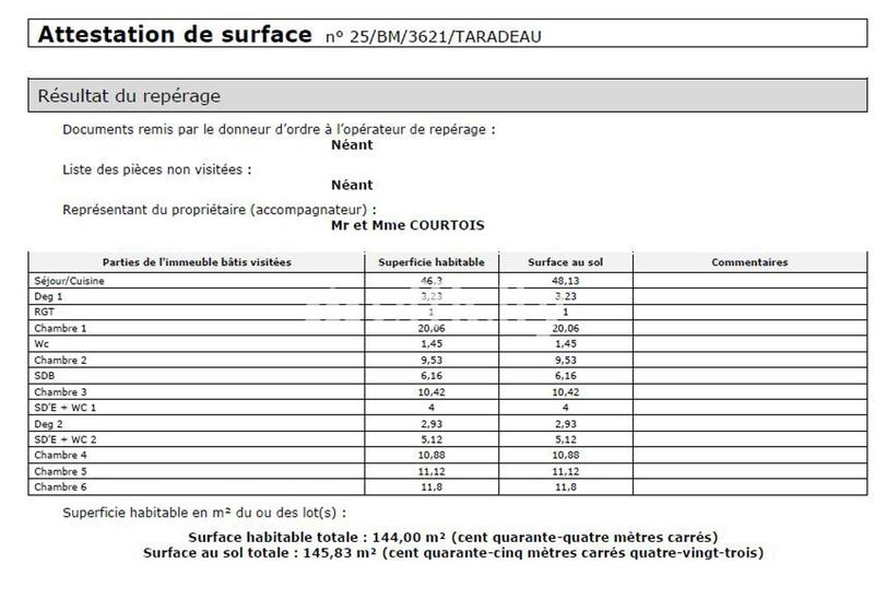 Maison - 145 m² - 8 pièces