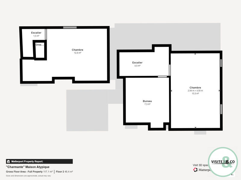 Maison - 84 m² - 3 pièces