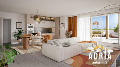 Appartement - 62 m² - 3 pièces