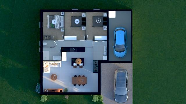 Maison - 85 m² - 4 pièces