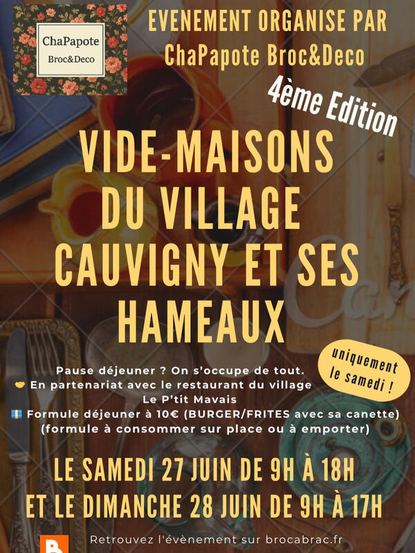 Vide maisons du village