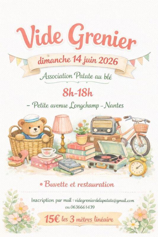 Vide grenier de l’association patate au blé