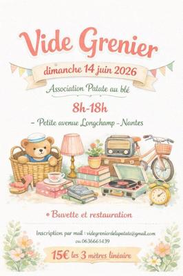 Vide grenier de l’association patate au blé