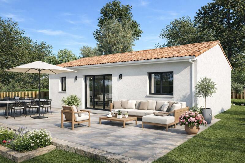 Maison - 60 m² - 3 pièces