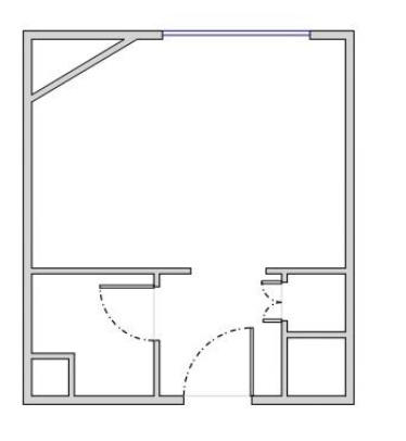 Studio - 15 m² - 1 pièce