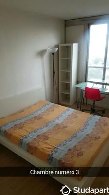 Chambre - 12 m² - 1 pièce