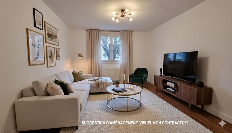 Appartement - 53 m² - 3 pièces