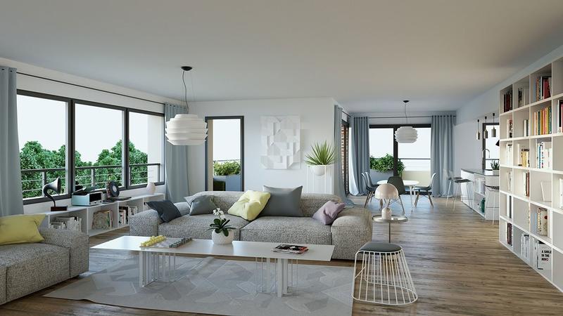 Appartement - 66 m² - 3 pièces