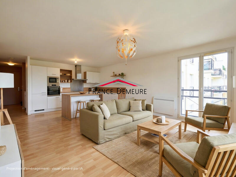 Appartement - 48 m² - 2 pièces