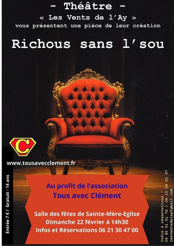 Pièce de théâtre "Richous sans l'sou"