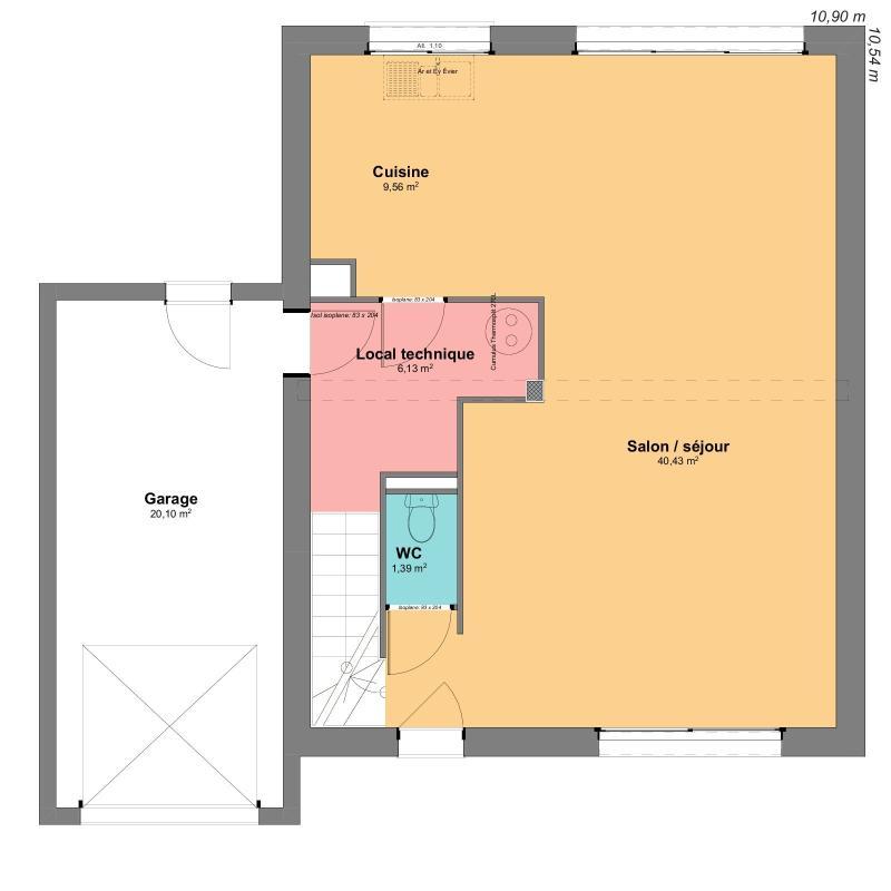 Maison - 113 m² - 6 pièces