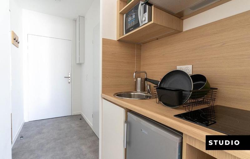 Studio - 17 m² - 1 pièce