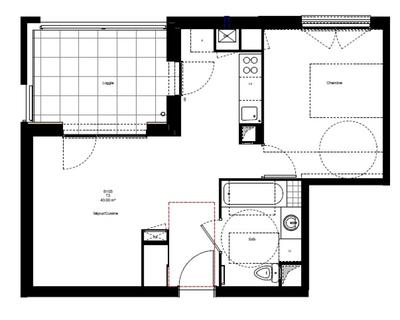 Appartement - 2 pièces