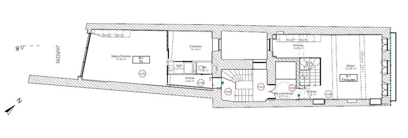 Immeuble - 473 m² - 14 pièces