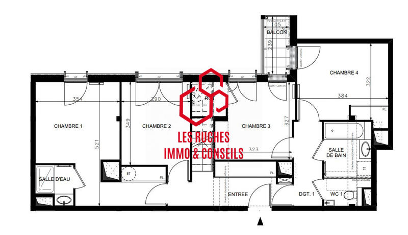 Appartement - 147 m² - 5 pièces