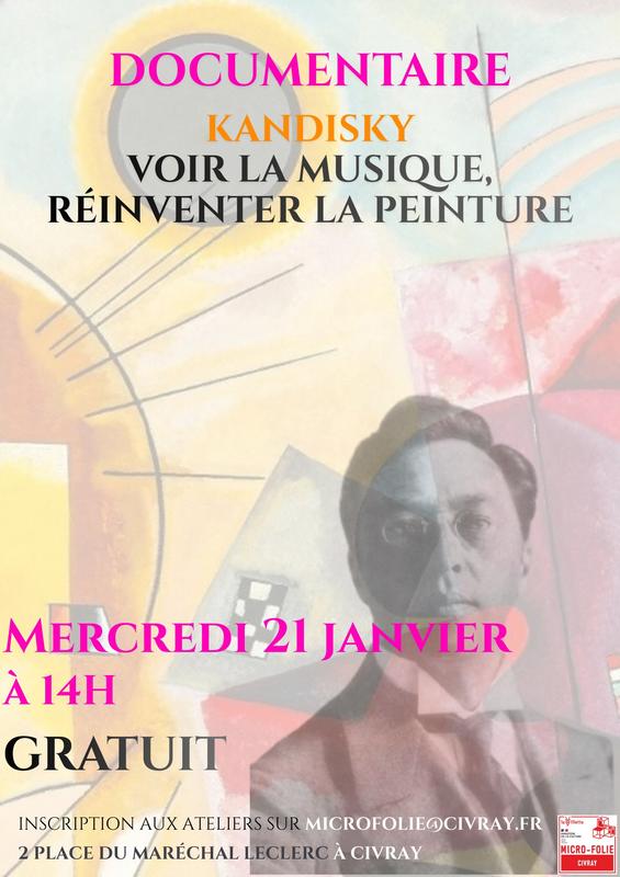 Documentaire Kandisky, voir la musqiue, réinventer la peinture