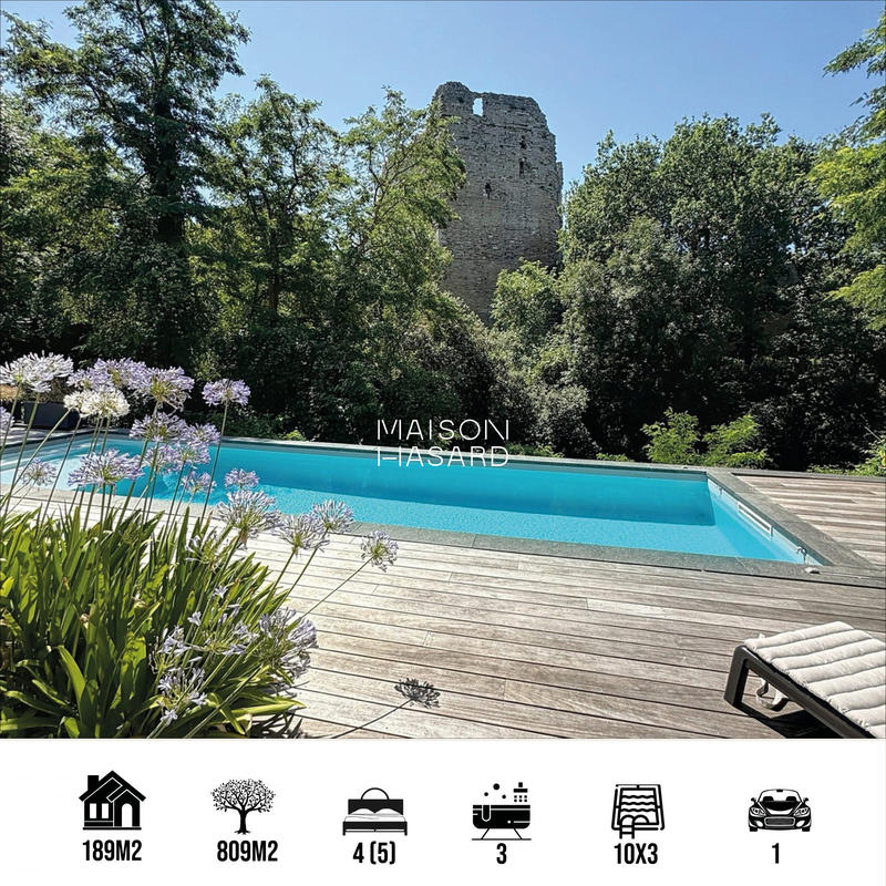 Maison contemporaine - 189 m² - 8 pièces