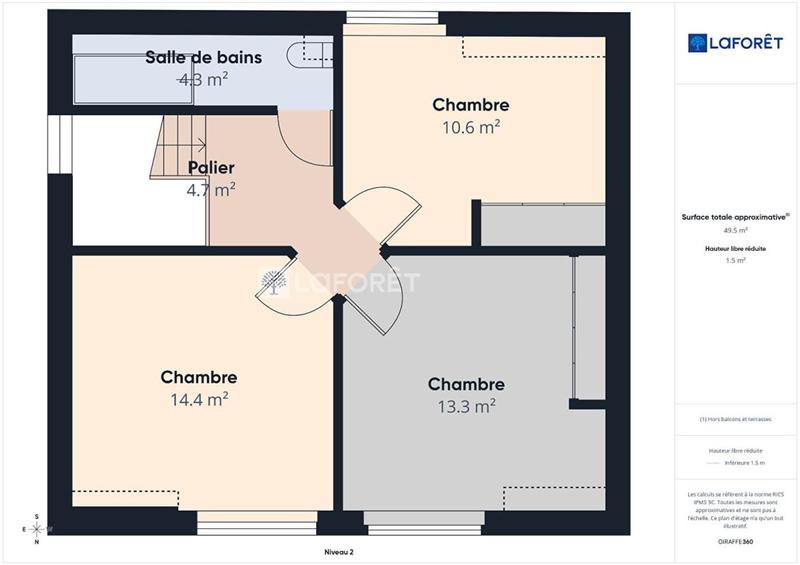 Maison - 107 m² - 4 pièces