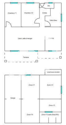 Maison - 127 m² - 6 pièces