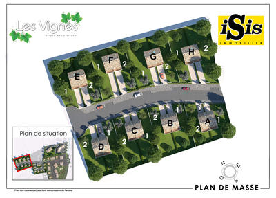 Maison - 78 m² - 3 pièces