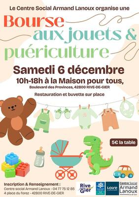 Bourse aux jouets et puériculture