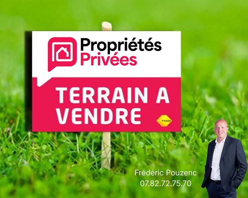 Terrain constructible - 3 000 m²