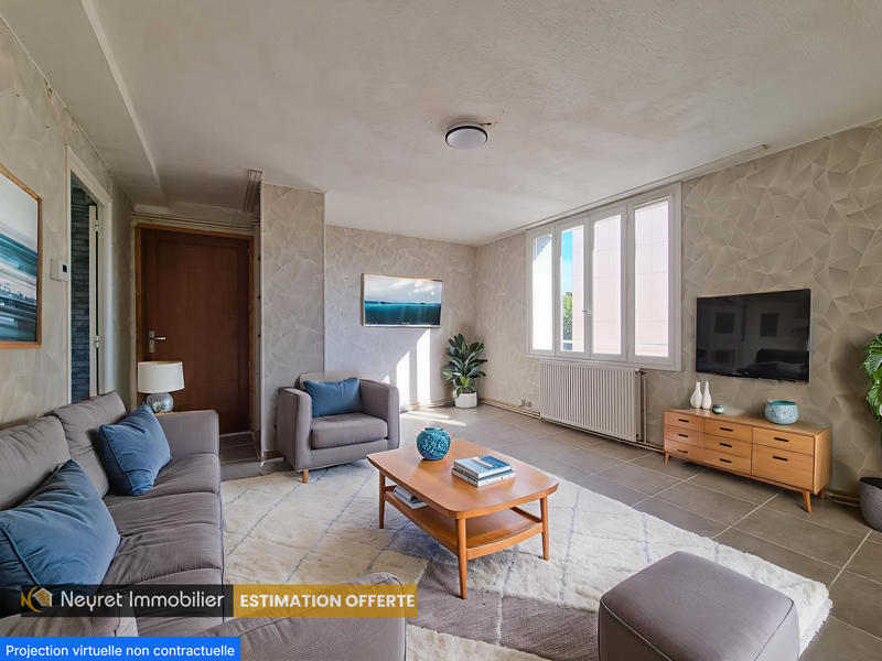 Appartement - 57 m² - 3 pièces