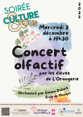 Soirée Culture &amp; Vous – Concert olfactif