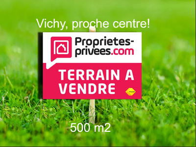 Terrain constructible - 500 m²