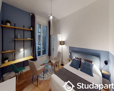 Chambre - 100 m² - 1 pièce