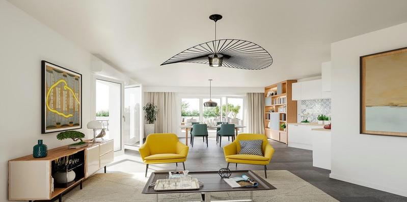 Appartement - 108 m² - 4 pièces